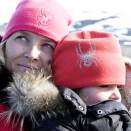 The Crown Prince and Crown Princess' family spent a few weeks on Svalbard - Spitsbergen - in June (Photo: Veronica Melå, The Royal Court)